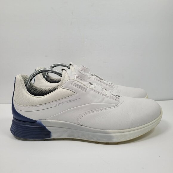 Ecco S - There Performance Men\'s White & Blue Golf Sneakers US Size 10-10.5 main image 6